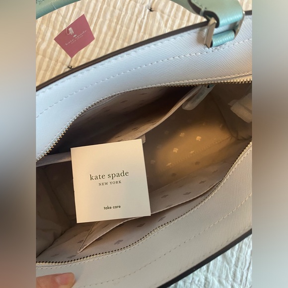 Kate Spade Large Staci Colorblock Satchel - Picture 5 of 8
